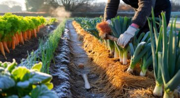 Ce geste crucial pour sauver poireaux, carottes et céleris du gel : voici l'astuce des 15 à 20 cm que les jardiniers oublient