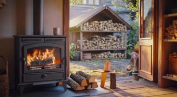 Ce geste simple pour un bois de chauffage à 20 % d’humidité : voici comment gagner en chaleur et éviter la vitre qui noircit