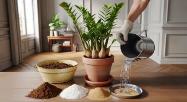 Ce mélange terreux de grand-mère pour plante ZZ : 3 litres, 15 jours et un rempotage qui change tout