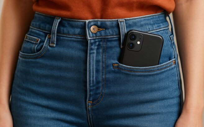 poches jeans femmes petites