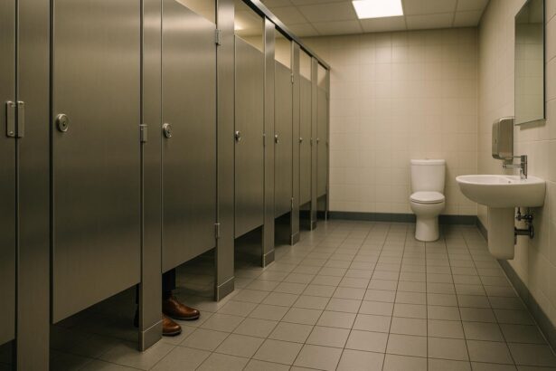 Toilettes publiques : pourquoi les portes ne touchent pas le sol (sécurité, odeurs, coûts)