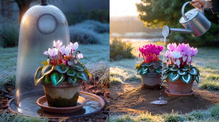 Voici pourquoi vos cyclamens boudent la floraison quand il fait froid : ce détail d’octobre et 3 gestes clés valables jusqu’à 0 °C