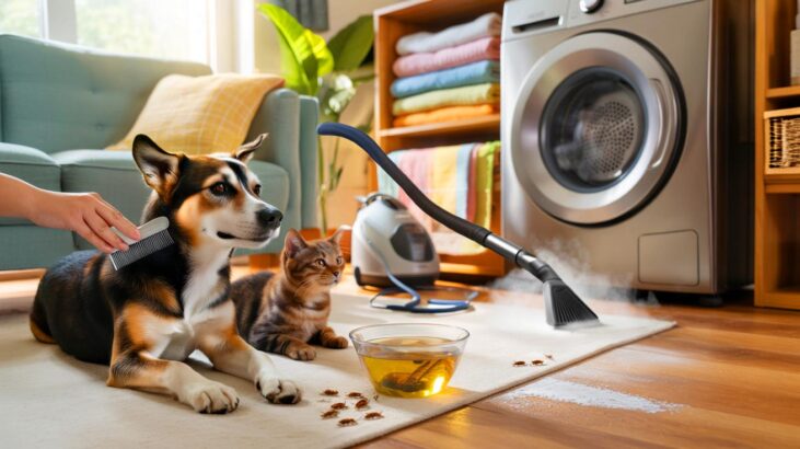 Adieu les puces : ces astuces maison validées par les vétérinaires transforment la vie de vos animaux