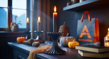 Ce chandelier noir avec bougie LED chez Action fait frissonner les salons en octobre 2025 pour moins de 2 €