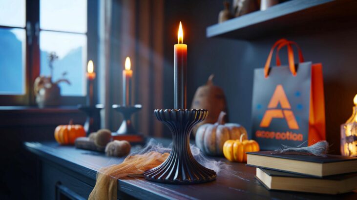 Ce chandelier noir avec bougie LED chez Action fait frissonner les salons en octobre 2025 pour moins de 2 €