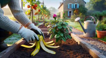 Ce geste avec des peaux de banane séduit les jardiniers en France en novembre 2025, et les résultats au potager intriguent