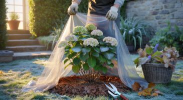 Ce geste que les jardiniers oublient en novembre 2025 pour sauver leurs hortensias du gel et relancer la floraison au printemps