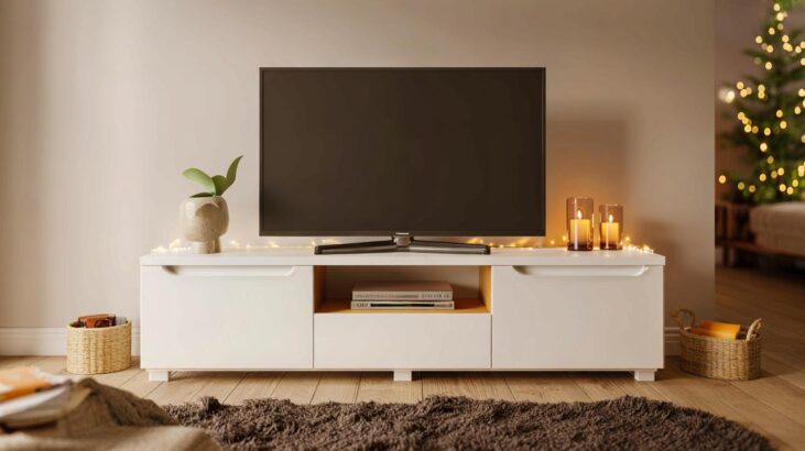 Ce meuble TV Ontario chez Conforama à -42 % en novembre 2025 passe à 129,99 €, et un détail séduit les fans déco