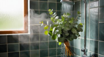 Ce n’est pas juste déco : l’incroyable raison pour laquelle il faut suspendre de l’eucalyptus dans sa douche