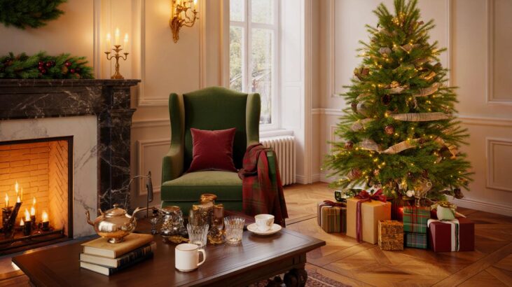 Ce Noël 2025, le style Ralph Lauren vu sur TikTok et Pinterest réveille une nostalgie chic que nos intérieurs français réclament