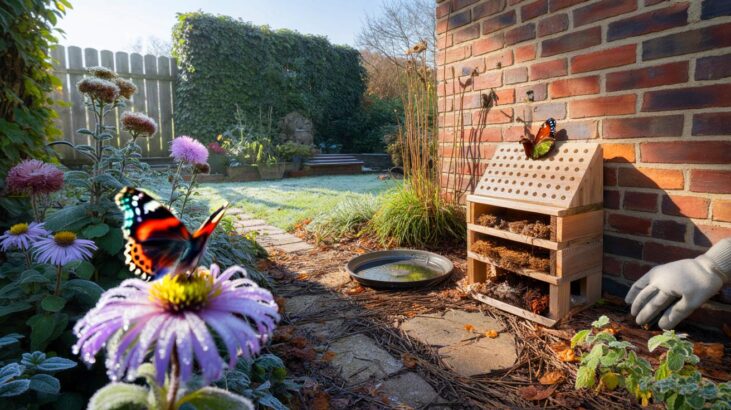 Ce novembre 2025, voici les gestes simples qui sauvent les papillons du froid et transforment votre jardin en refuge discret