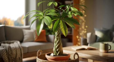 Ce pachira aquatica, appelé arbre à monnaie, s'impose en novembre 2025 et promet des intérieurs apaisés et un brin de chance