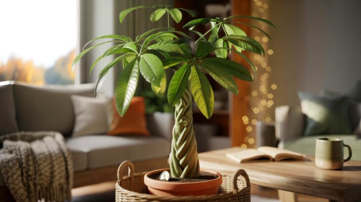 Ce pachira aquatica, appelé arbre à monnaie, s'impose en novembre 2025 et promet des intérieurs apaisés et un brin de chance