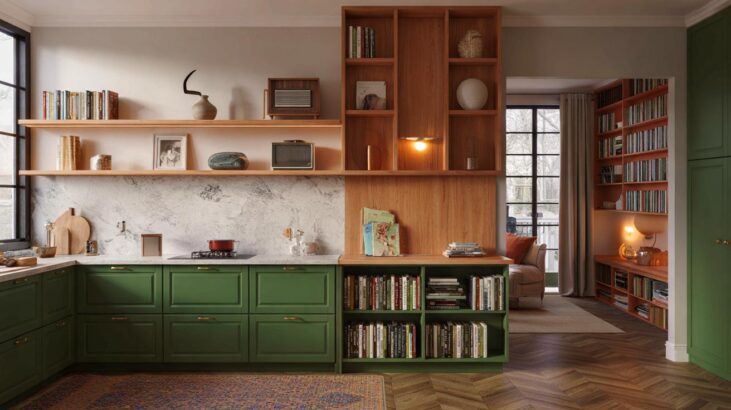 Ce pari déco pour 2026 dans la cuisine fait oublier les rangements standards, et vous ne verrez plus votre espace pareil