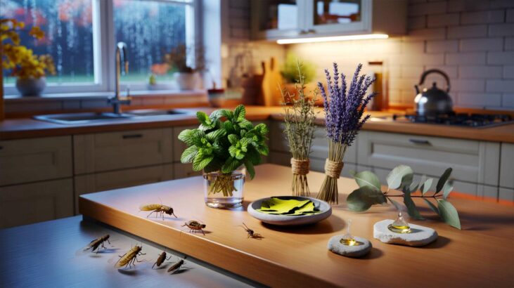 Ce secret contre les cafards en novembre 2025 s’appuie sur la menthe, le laurier, la lavande et l’eucalyptus pour un intérieur serein