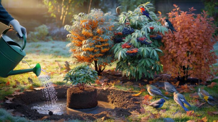 Ce trio d'arbustes à baies qui sauve les oiseaux en novembre 2025, et pourquoi c'est maintenant qu'ils s'enracinent au mieux