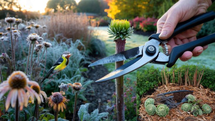 Fleurs fanées des vivaces en automne 2025, ce geste que les jardiniers hésitent à faire change tout au printemps