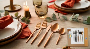 Lidl frappe fort en novembre 2025 avec ces couverts dorés à 16,99 € qui font passer votre table pour une page de magazine déco