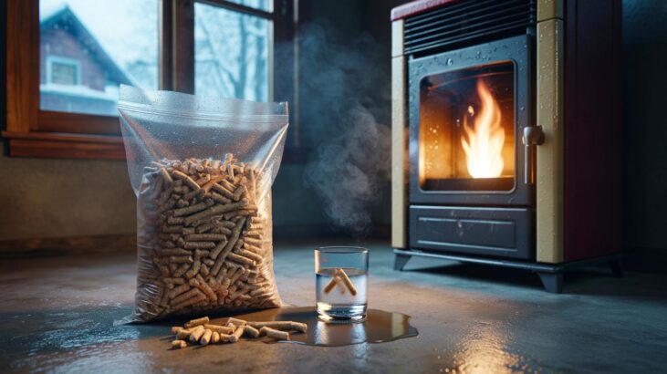 Pellets hiver 2025 ce détail ignoré fait chuter de 30 à 50 % la chaleur et met votre poêle en péril