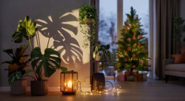 Voici ces plantes à feuillage profond qui réenchantent la déco de Noël 2025, avec un jeu d’ombres subtil que personne n’attend