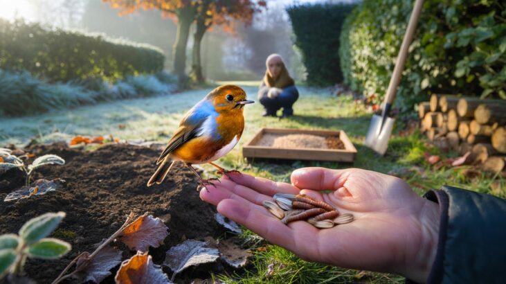 Voici comment apprivoiser un rouge-gorge au jardin en novembre 2025 : 4 gestes simples que les jardiniers sous-estiment