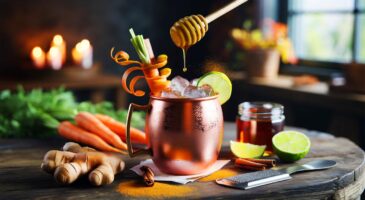 Voici la mule carotte-gingembre et miel qui réchauffe novembre 2025, ce twist inattendu du Moscow Mule intrigue les amateurs