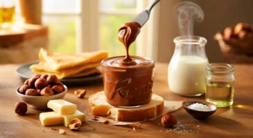 Voici la pâte à tartiner façon Kinder Bueno qui fait oublier les pots du supermarché cet automne 2025, avec une liste d’ingrédients très courte