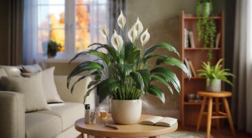 Voici la plante d'intérieur qui purifie l'air et apaise l'esprit : le spathiphyllum fait son retour en novembre 2025, et il change tout