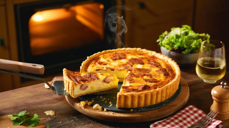 Voici la quiche lorraine minute façon bistrot de novembre 2025, un classique du soir ultra savoureux qui intrigue avant même d'ouvrir le four