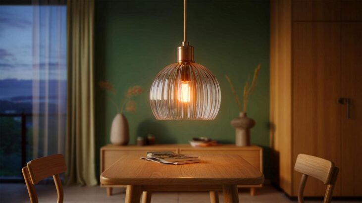 Voici la suspension en verre strié à 16,99 € chez B M qui bouscule Maisons du Monde en novembre 2025, et personne ne s'y attendait