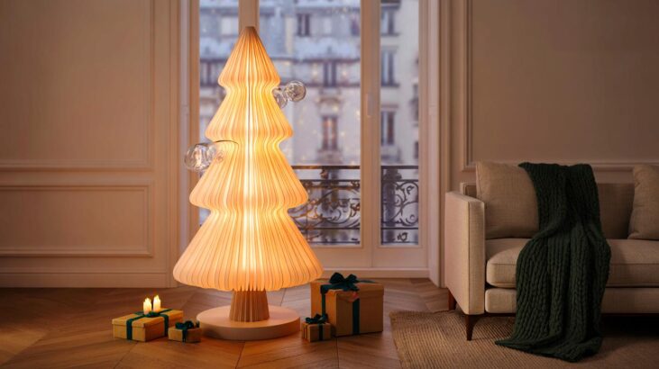 Voici l'arbre de noël lumineux Zara Home en papier qui intrigue en novembre 2025 et bouscule la tradition du sapin à la maison