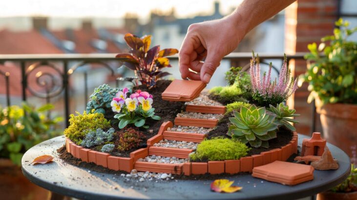 Voici l’astuce avec les pots de fleurs cassés qui change tout au jardin en novembre 2025, entre upcycling poétique et mini-paysages surprenants