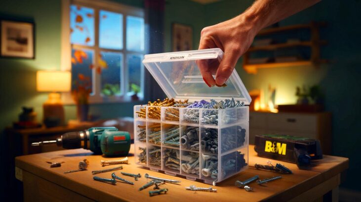 Voici le coffret 530 vis et chevilles à 4,90 € chez B et M, l'offre de novembre 2025 qui intrigue les bricoleurs pressés
