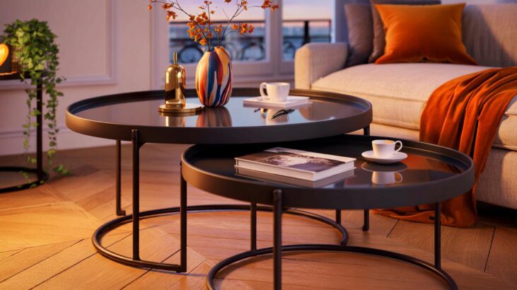 Voici le duo de tables basses noires à 99 € chez But qui fait parler cet automne 2025, et on comprend pourquoi