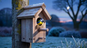 Voici le nichoir d’hiver recommandé par la LPO qui protège vraiment les mésanges en novembre 2025, et le détail qui change tout la nuit