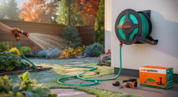Voici le pack gardena en promo en novembre 2025, tuyau 35 m et dévidoir mural, l'offre qui simplifie l'arrosage