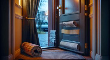 Voici le plan gratuit de décembre 2025 pour bloquer le froid dès l'entrée et garder la chaleur chez soi, sans achat ni outil, en quelques gestes