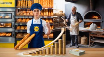 Voici le salaire mensuel d'un boulanger pâtissier chez Lidl en 2025, au rayon boulangerie, et ce que l'expérience change vraiment