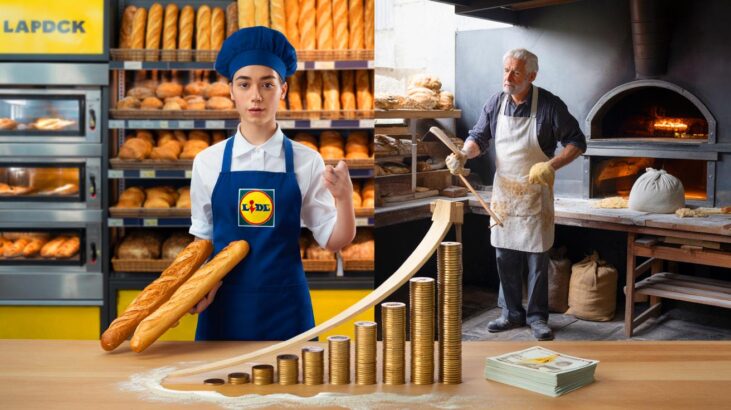 Voici le salaire mensuel d'un boulanger pâtissier chez Lidl en 2025, au rayon boulangerie, et ce que l'expérience change vraiment