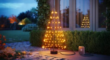 Voici le sapin LED jysk qui cartonne en novembre 2025, à -60 %, et dont le détail d'économie surprend au jardin