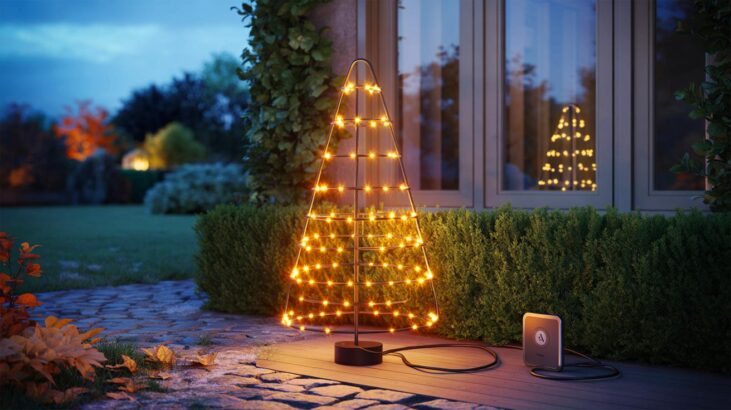 Voici le sapin LED jysk qui cartonne en novembre 2025, à -60 %, et dont le détail d'économie surprend au jardin