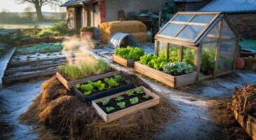 Voici le secret 2025 pour jardiner toute l'année sans serre ni dépenses, même en novembre, et garder un potager vivant sous le gel