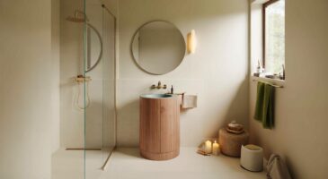 Voici le secret des artisans pour agrandir une petite salle de bain fin 2025 avec un meuble à 449,95 € au design discret