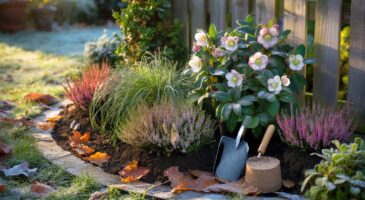 Voici le trio de plantes à moins de 30 € qui réveille les coins vides du jardin en novembre 2025, et tient jusqu’au printemps