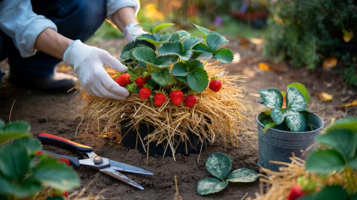 Voici le verdict 2025 sur le paillage des fraisiers, ce geste simple validé par un pro peut sauver vos récoltes dès novembre