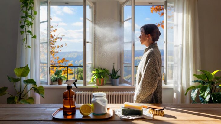 Voici l'habitude simple de novembre 2025 qui réduit la pollution de l'air intérieur chez soi et rend la respiration nettement plus facile