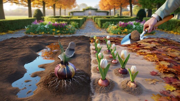 Voici pourquoi 90 % des jardiniers plantent leurs bulbes en novembre 2025 et ruinent la floraison, ce détail du sol change tout au printemps