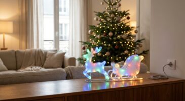 Action : cette déco lumineuse à moins de 8 € change l'ambiance du salon pour Noël (et risque de disparaître vite)