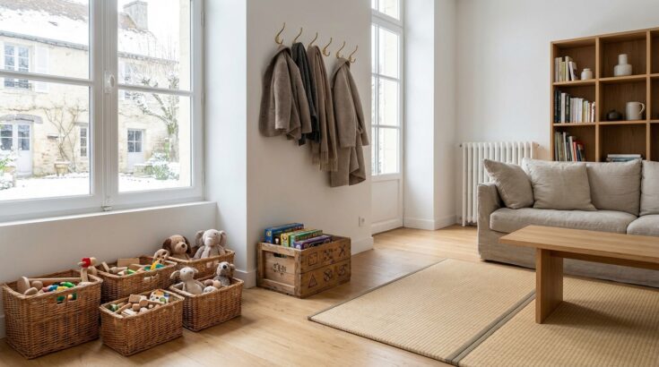 Après les fêtes, cette méthode japonaise promet un salon rangé sans ranger et soulage enfin la charge mentale