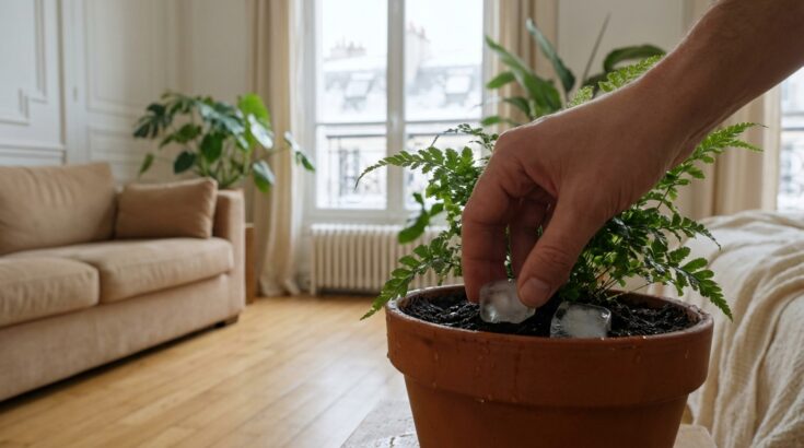 Arrosage des plantes en hiver : cette astuce avec votre bac à glaçons met fin au stress sans les noyer